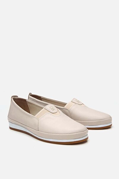 Yaya by Hotiç Dámské béžové pohodlné ploché boty