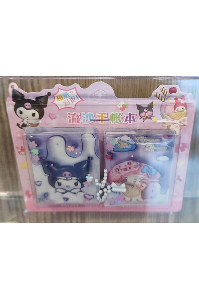 bundle island Set de blocnotes mici Kuromi și Sanrio (5cm*4cm) 2 buc