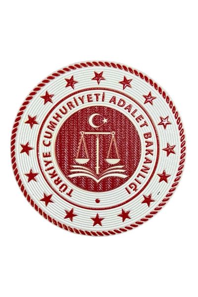 Ex Patch T.c. Patch pentru piept cu mânecă Ministerului Justiției 7 Cm