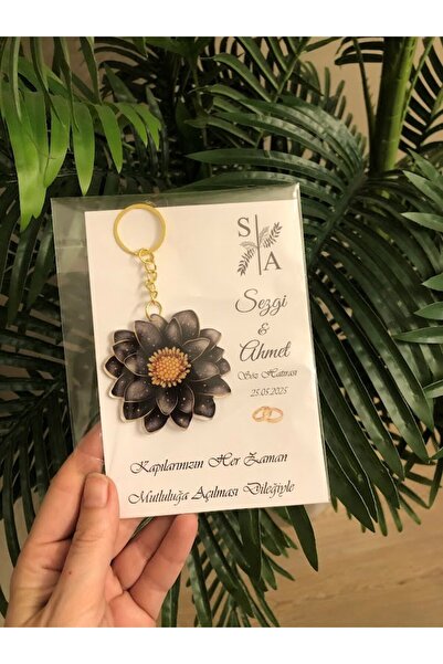 Masalsı Concept Anahtarlık 15 Adet Kişiye Özel Tasarım Yenidoğan Sünnet Nişan...