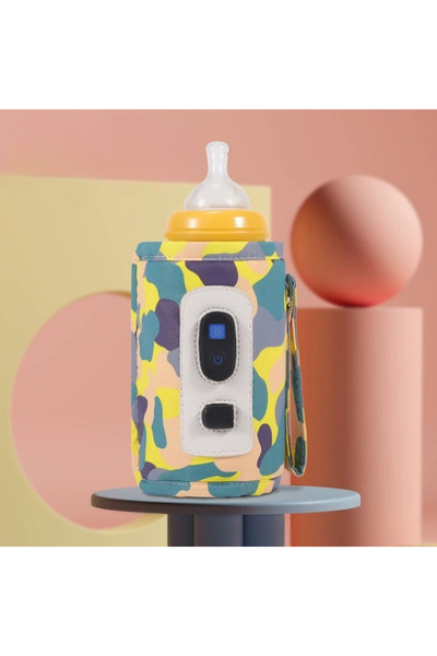 OEM Φορητός θερμαντήρας μπιμπερό Arvada Baby Comfort, φόρτιση USB, λαβή σιλικόνης