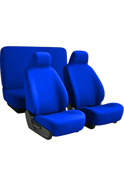 Space Arac içinde estetik ve rahatlik arayanlara Universal ile uyumlu oto koltuk kılıfı Lacivert