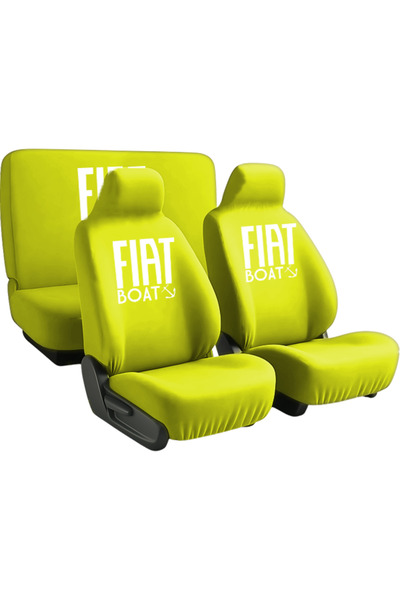 Space Kusursuz oturan Fiat Albea ile uyumlu oto koltuk kilifi ile konforu dorukta yasayin Sarı