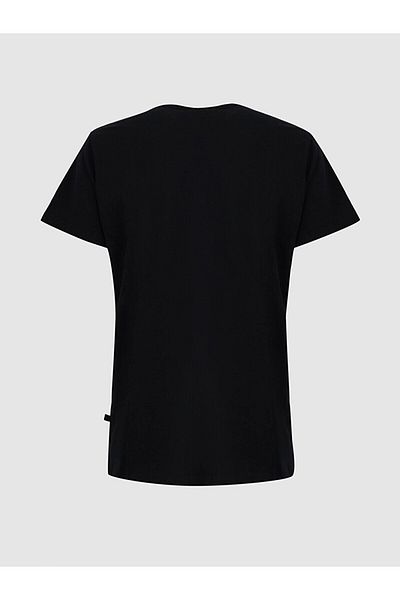 Ltb Black Graphic PaTTerned T-Shirt