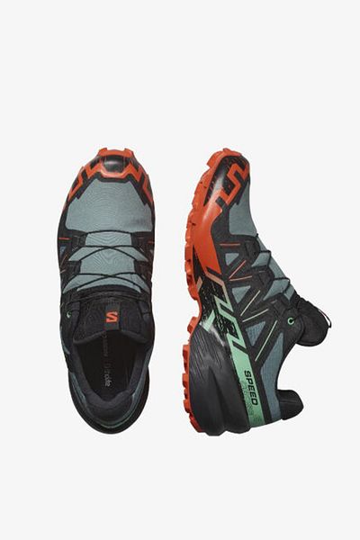 Salomon Speedcross 6 Gtx L4770130028 Ανδρικά παπούτσια εξωτερικού χώρου - Χακί-πορτοκαλί