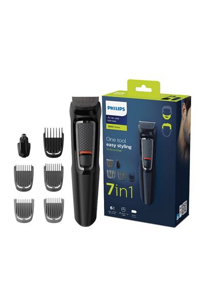 Philips Multigroom 3000 7-in-1 All-in-One Trimmer for Face And Hair Maintenance
