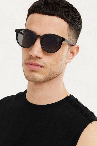 KAMPANİX New Season Black Men's Sunglasses