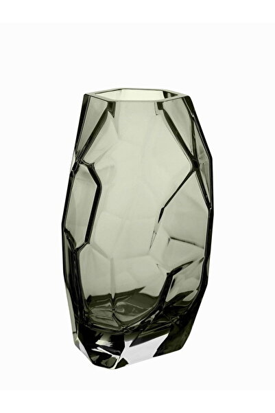 Paşabahçe Jewel Vazo 25 cm Smoke El Yapımı