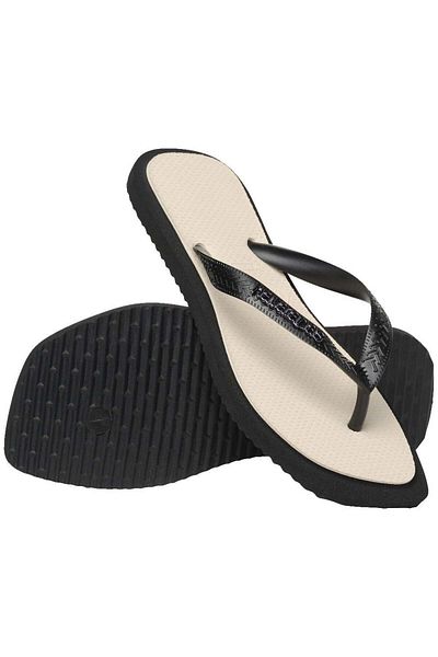 Havaianas Top Square Fusion Black Women's Slippers