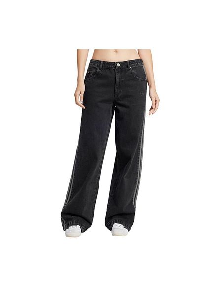 adidas Γυναικείο Μαύρο Φούτερ Τζιν 3s Pant Jd3109
