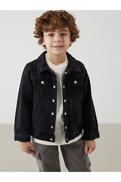 LC Waikiki Vizyon New Season Basic Boy's Jean Jacket