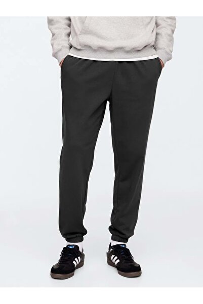 GAP V-Frch Ft Heritage Age Jogger Френски памучен плат Jogger Мъжки спортни панталони ЧЕРЕН