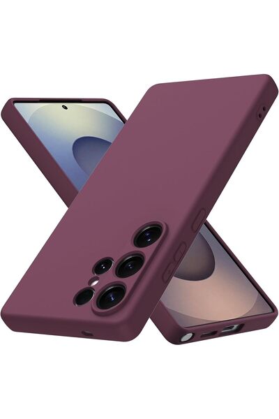 Rivor حافظة متوافقة مع هاتف Samsung Galaxy S25 Ultra مع غطاء إطلاق متين ناعم ...