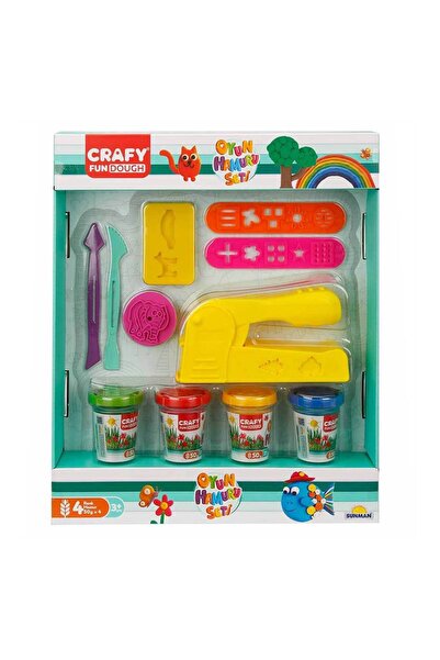 Fun Dough Crafy Oyun Hamuru Tasarım Seti 200 Gr.-11 Parça