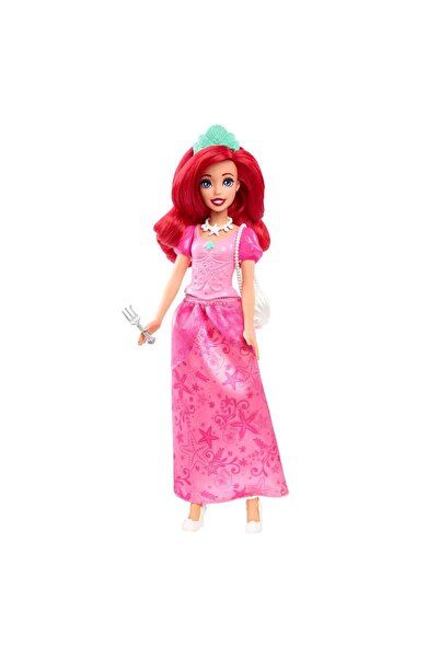 Barbie Disney Prenses Ariel ve Aksesuarları HLX34