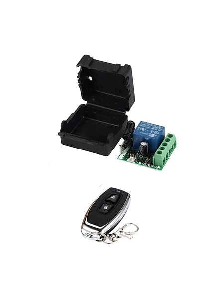 GERMA 1RE 1RC GERMA 433Mhz Universal Wireless Remote Control Switch DC 12V 1CH Relay Receiver Module RF Tr