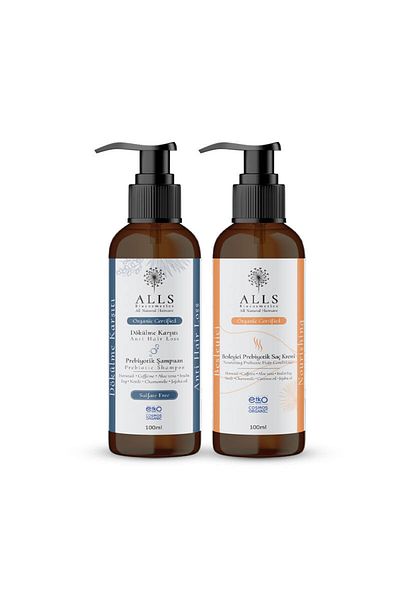 Alls Biocosmetics Organic Hair Care Set for Travel