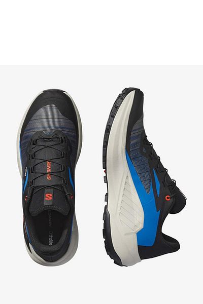 Salomon Genesis L 478077   Men's Running Shoes - Black Blue