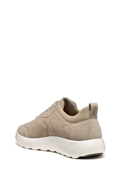 Geox Men's Beige U Xtors a - Suede Laced Suede Leather Sneaker U46Lfa00022C5004