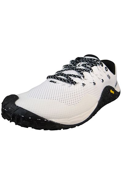 Merrell Herren Halbschuhe Wanderschuhe Trail Glove 7 Barefoot J500629 Weiß White Black Textil/synthetik Mi