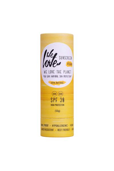 We Love The Planet Organic Vegan Spf 30 Stick Sunscreen 50 Gr