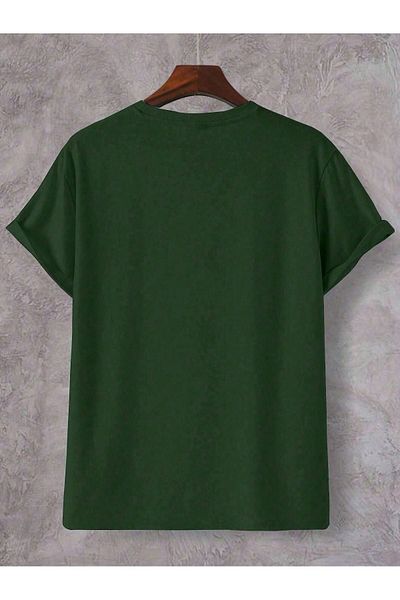 DUBU BUTİK T-Shirt - Χακί - Oversize