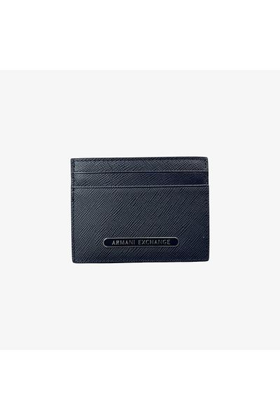Armani Exchange Men's Genuine Leather Logo Wallet Xm 000169   Af12702-Ub101