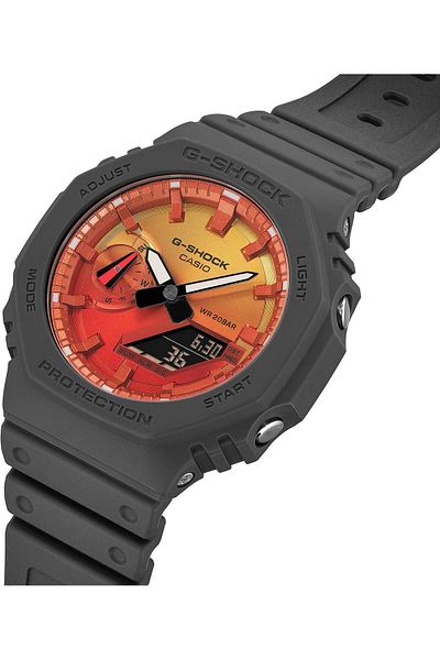 Casio Ga-2100Fl-8Adr Men's Wristwatch