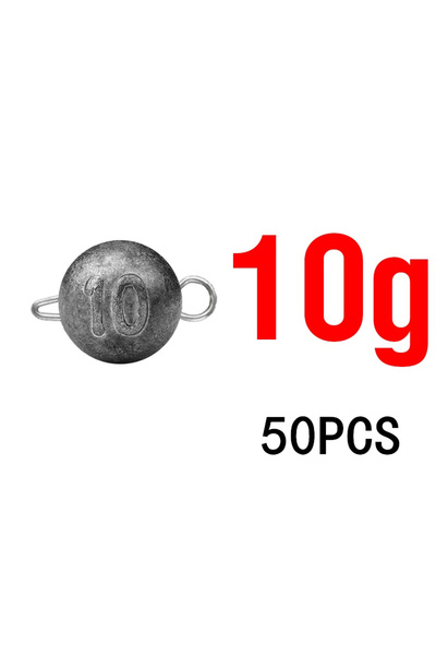 Choice 10 جرام 50 قطعة/الوحدة رصاصة الصيد الرصاص رئيس ثقالة الرصاص الأوزان طُ...