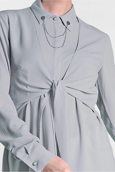 Alvina Front Tie Detail Tunic 4313