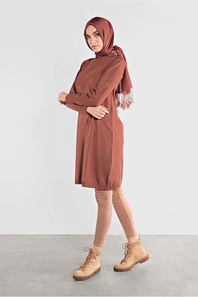 Alvina 41068 Model Knitwear Tunic