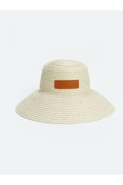 LC Waikiki LCWK Damen-Fedora-Hut aus Stroh