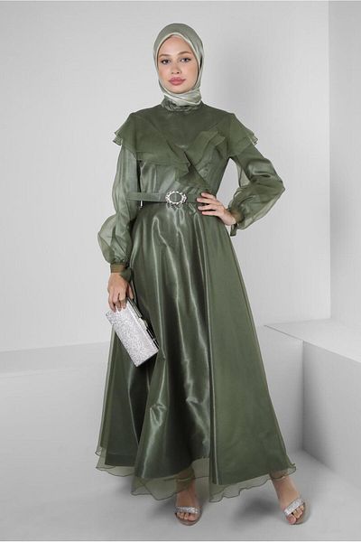 Alvina ROCHIE DE SEARĂ DETALIE VOLAN 50397