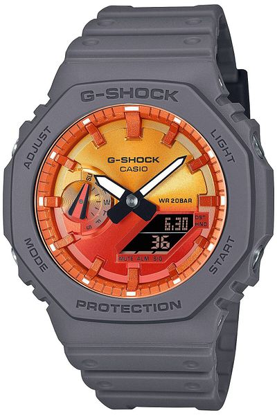 Casio Ga-2100Fl-8Adr Men's Wristwatch