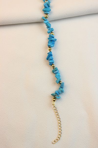 Dazzlecave Elegant and Modern Design Bracelet with Glittering Gold Plated, Crafted with Colorful Natural Stones