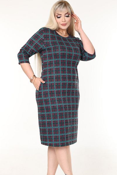rotop Casual plaid dress with pockets
