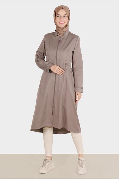 Alvina Καμπαρντίνα με φερμουάρ Judge Collar 10564