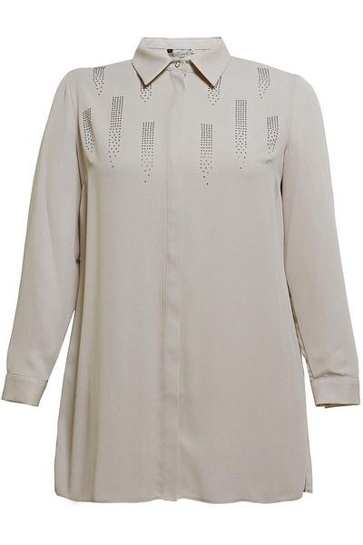 Alvina Τονίνα με λεπτομέρεια από πέτρα Plus Size 20397
