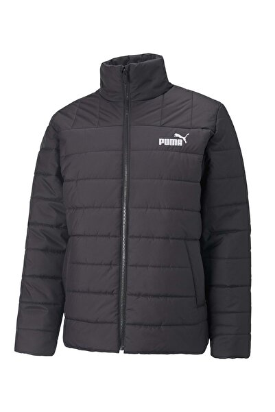 Puma Ess+ Padded Jacket 849349-01 Φουσκωτό Ανδρικό Παλτό ΜΑΥΡΟ