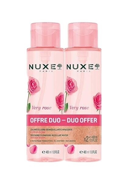 Nuxe Very Rose Soothing Cleansing Micellar Water 2x400 ml 3264680043628
