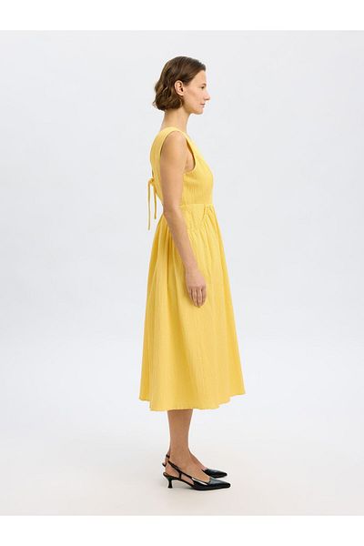 Selected Femme Midikleid Abwesenheits
