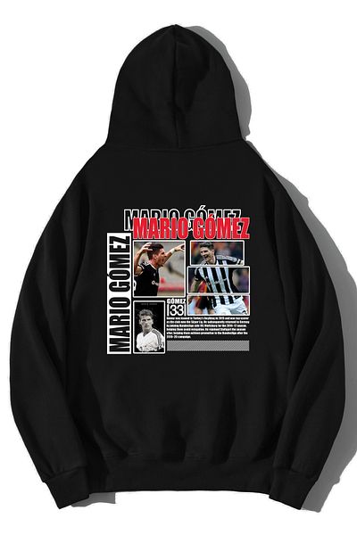 BRZ COLLECTION Unisex Oversize Mario Gomez Hoodie