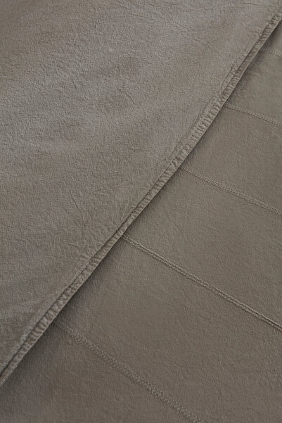 Karaca Home Carmine 100% Cotton Double Duvet Cover Set Gray