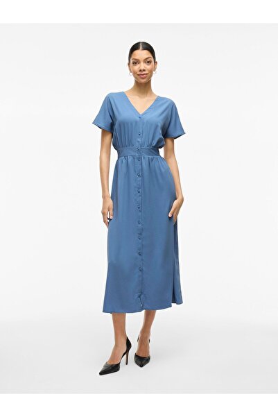 VILA Midikleid Kurzarm