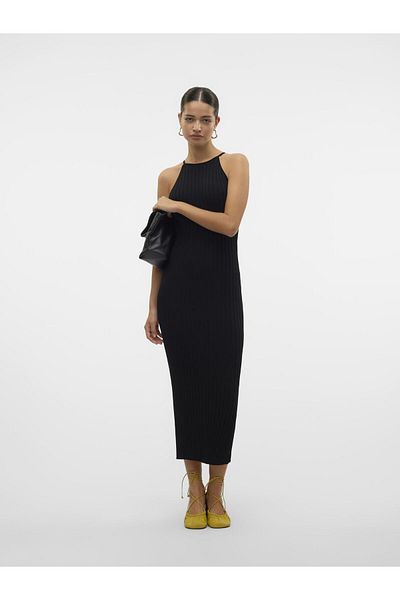 Vero Moda Strickkleid VMRIVER Langes Kleid