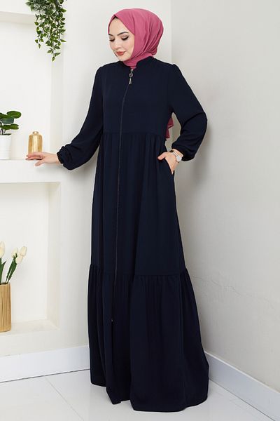 ModaMerve Μανσέτα Elastic Ferace 1008ESL1097-M Navy