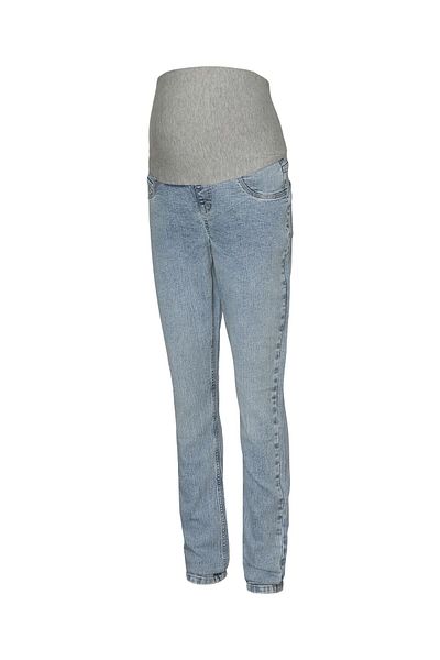 Mama Licious Umstandsjeans mit Skinny Fit Normal geschnitten Mittlere Taille Jeans