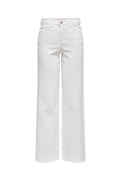 JDY Jeans mit weitem Bein JDYFELINA-FINA Hohe Taille Weiter Beinschnitt Jeans