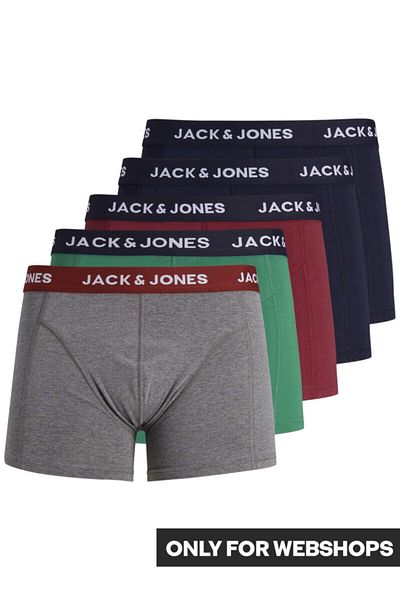 Jack & Jones 5 Πακέτο Μπόξερ 12192798   Jacbayer