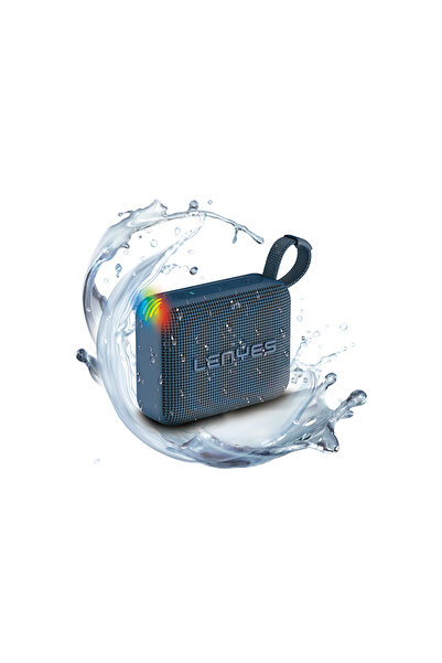 Lenyes S216 Su Geçirmez Özellikli RGB Işıklı Askılı Mini Bluetooth Speaker Ho...